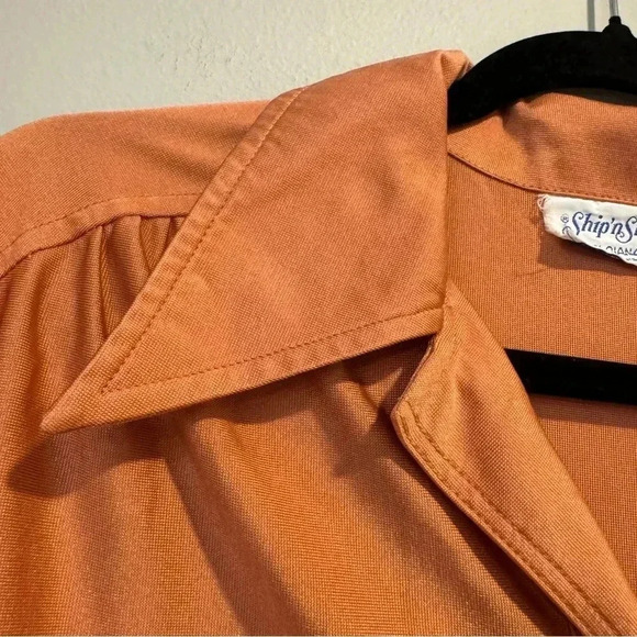 Ship’n Shore Hippie Boho Retro 60’s Groovy 100% Qiana Nylon 12 - Picture 4 of 4